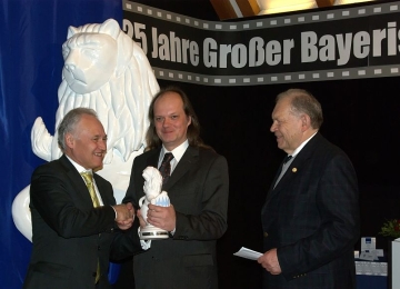 Great Bavarian Lion handed by State Minister a.D. Erwin Huber